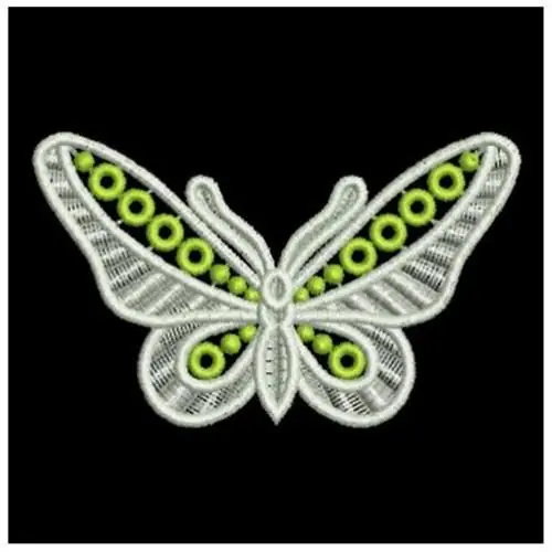 Limited Time FSL Butterfly Circles Embroidery Design