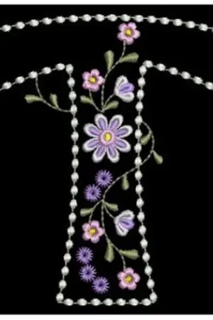 Buy Today Candlewick Alphabet T Embroidery Design