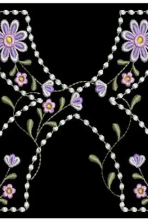 Candlewick Alphabet X Embroidery Design Deal