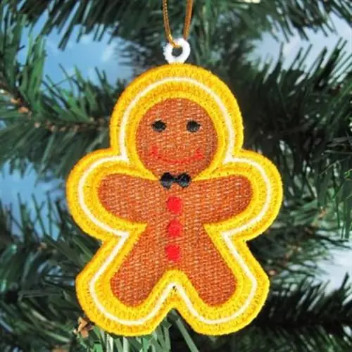 FSL Gingerbread Embroidery Design New Arrival