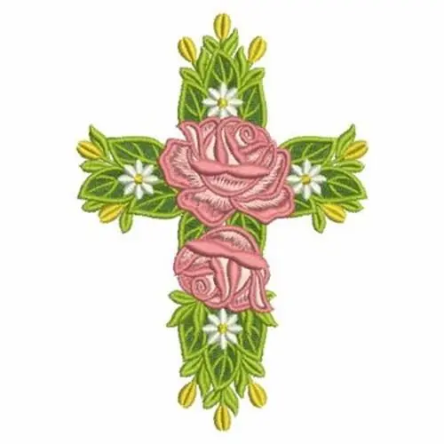 Reduced Price Easter Cross Embroidery Design