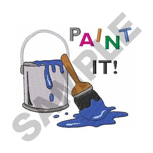 Paint It Embroidery Design Direct From Factory