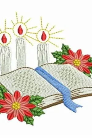 Best Choice Christmas Bible Embroidery Design