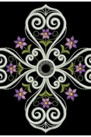 Brand New Flower Design Embroidery Design
