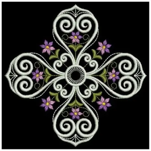 Brand New Flower Design Embroidery Design