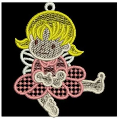 Don’t Miss Out FSL Angel Girl Embroidery Design