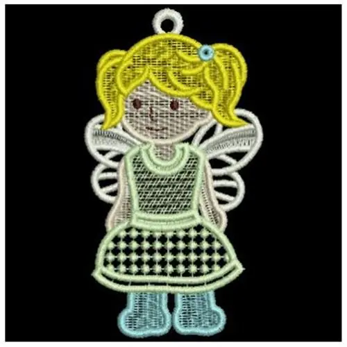 Latest FSL Blonde Fairy Embroidery Design