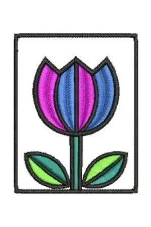 Artistic Tulips Embroidery Design While Supplies Last