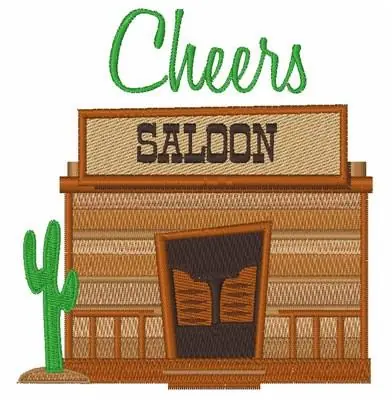 Cheers Saloon Embroidery Design Limited Time