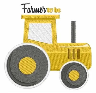 Farmer To Be Embroidery Design Luxury