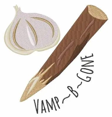 Vamp B Gone Embroidery Design Shop Now