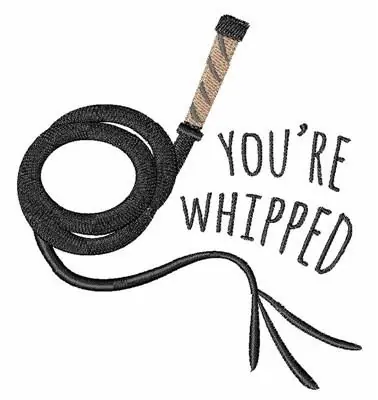 Factory Price Youre Whipped Embroidery Design