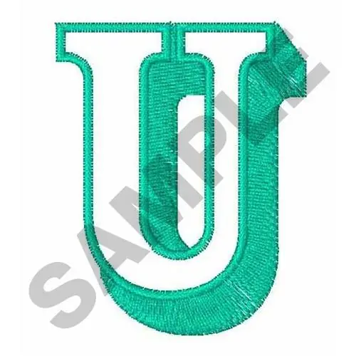Fresh Stock Open Shadow Font T Embroidery Design