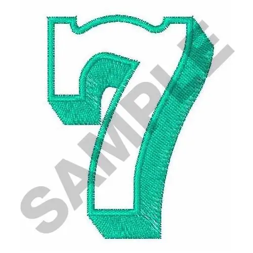 Luxury Open Shadow Font 7 Embroidery Design