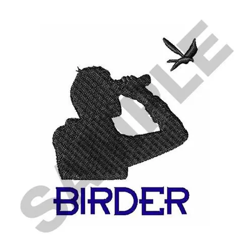 Holiday Sale Birder Embroidery Design