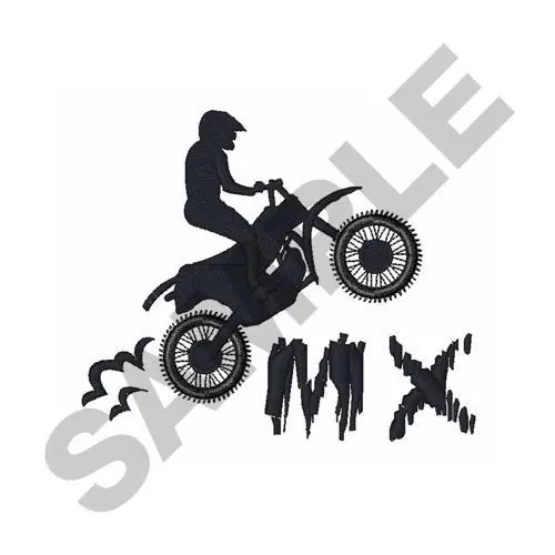 Latest Motocross MX Embroidery Design