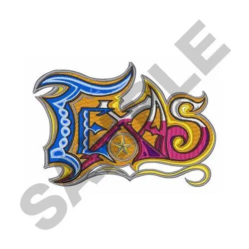 Direct From Factory Texas Embroidery Design