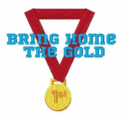 Bring the Gold Embroidery Design Top Pick