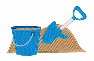 Direct From Factory Sand Pile Embroidery Design