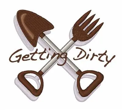High Quality Getting Dirty Embroidery Design