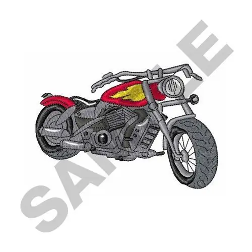 Roadster Cycle Embroidery Design Brand New