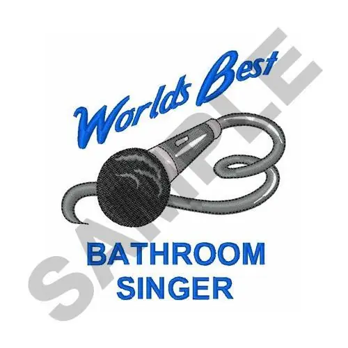 One Day Deal Bathroom Singer Embroidery Design