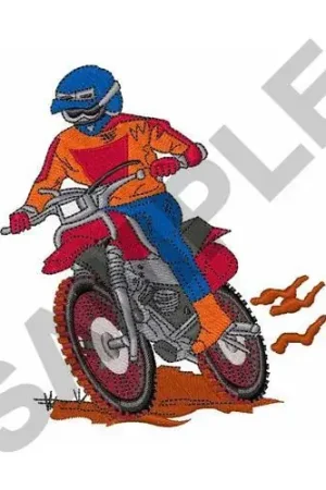 Affordable Mottocross Embroidery Design