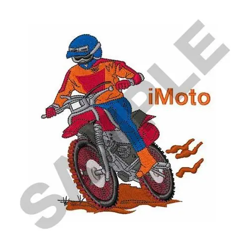 Today Only I Moto Embroidery Design