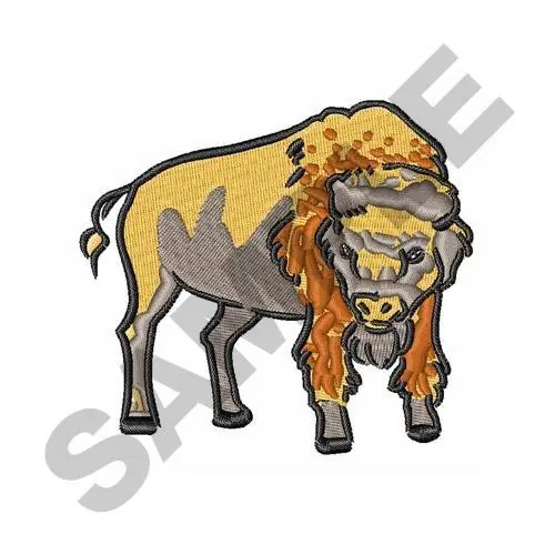 Budget Buffalo Embroidery Design