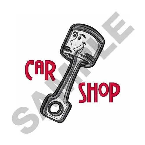 Wholesale Car Shop Embroidery Design