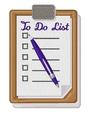 To Do List Embroidery Design Top Pick
