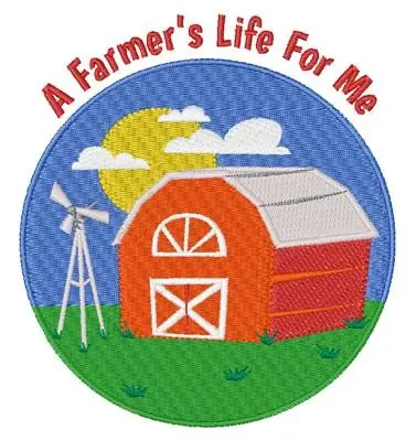 Farmers Life Embroidery Design Hassle-Free Returns