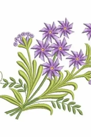 Bouquet Embroidery Design Price Drop