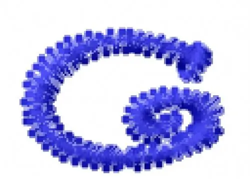 Hot Picks Loop Font c Embroidery Design