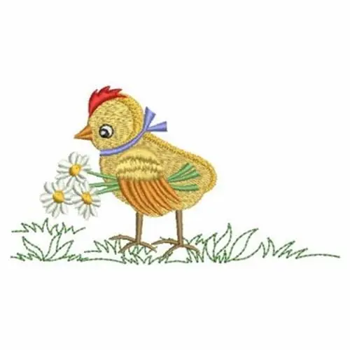 Reduced Price Daisy Chick Embroidery Design