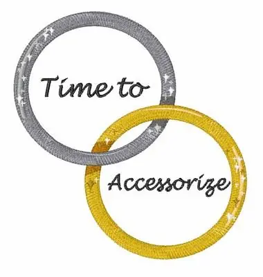 One Day Deal Time to Accessorize Embroidery Design