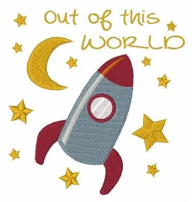 Out of this World Embroidery Design Buy Online