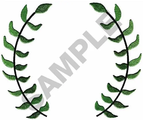 LAUREL WREATH Embroidery Design Holiday Sale
