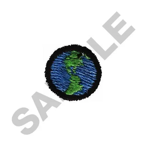WORLD 047 SMALL Embroidery Design Trusted Brand