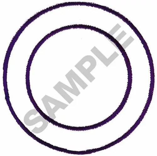 Same Day Shipping CIRCLE 054 Embroidery Design