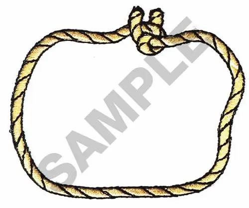 Fan Favorite ROPE BORDER Embroidery Design