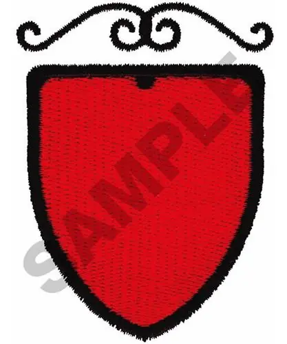 SHIELD 059 Embroidery Design Weekend Sale