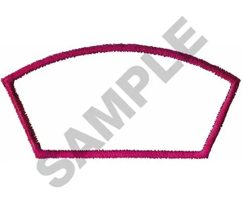 SHOULDER BADGE 072 Embroidery Design Free Shipping