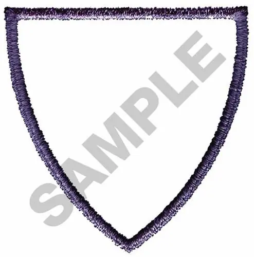 SHIELD 083 Embroidery Design Cheap