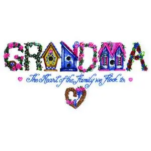 Grandma Embroidery Design Bulk Order