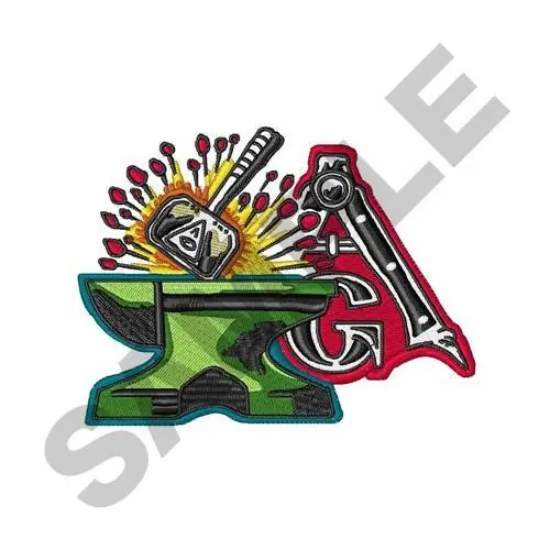 Express Delivery Freemasons Symbol Embroidery Design