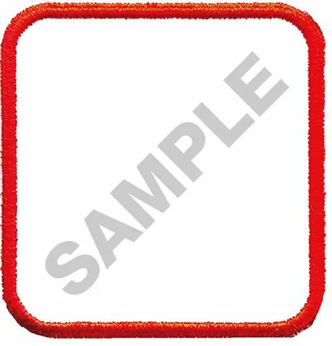 Must Have RECTANGLE 096 Embroidery Design