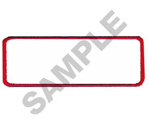 RECTANGLE 100 Embroidery Design Original
