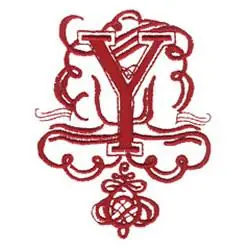 Express Delivery SCROLL Y Embroidery Design