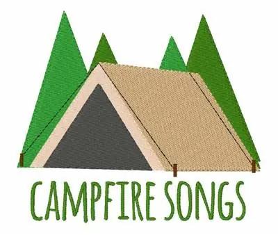 Limited Time Campfire Songs Embroidery Design